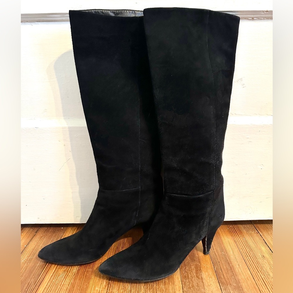 Vintage Kitten Heel Tall Boots